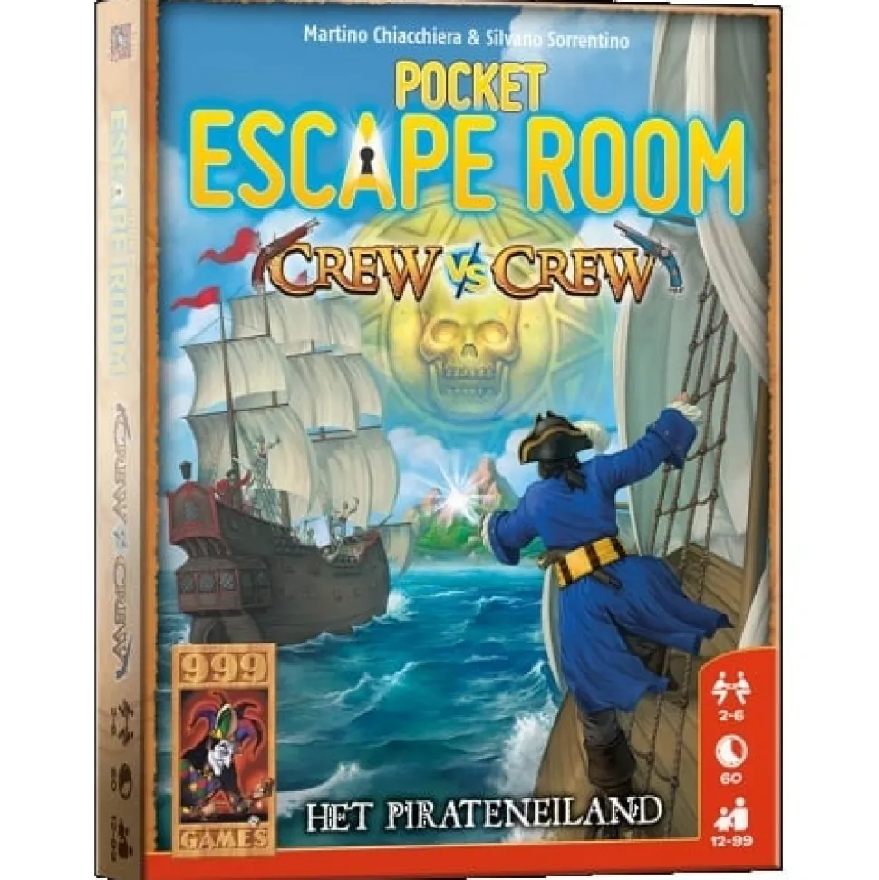 999 Games Pocket Escape Room: Crew vs Crew-Breinbreker