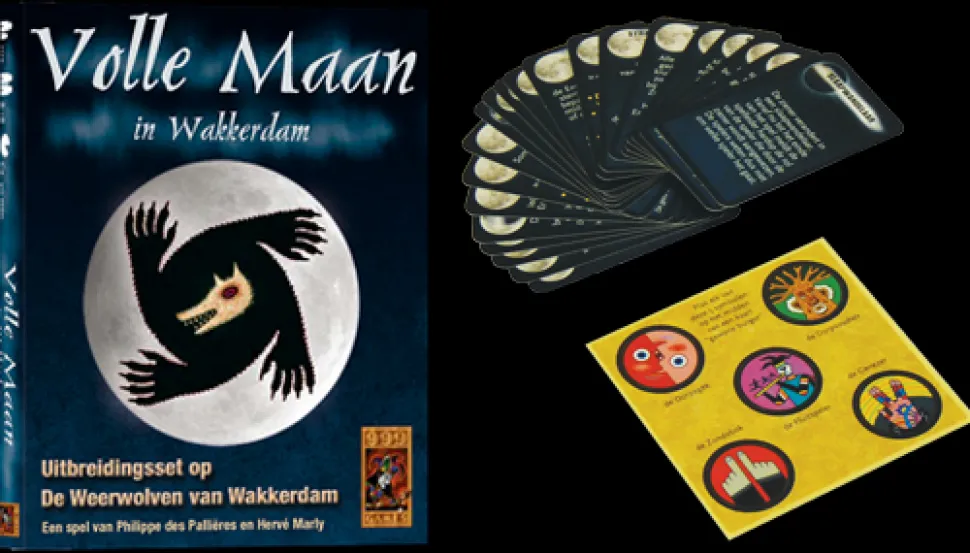 999 Games Volle Maan in Wakkerdam Kaartspel