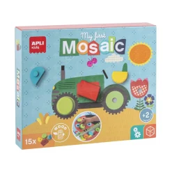 APLI Kids Mozaïekspel Mijn Eerste Houten Mozaïek