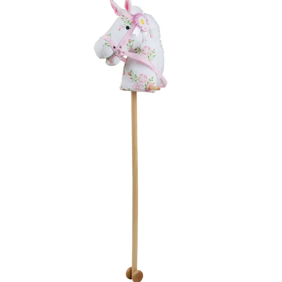 Bigjigs Stokpaard Stokroller Bloemen