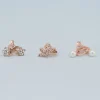 Boutique Dazzle Clip On Earrings, 3 Sets
