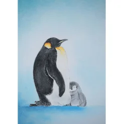 Brechtje Duijzer Ansichtkaart Pinguïns