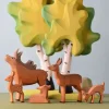 bumbu toys Bosdieren Herten set 5-delig