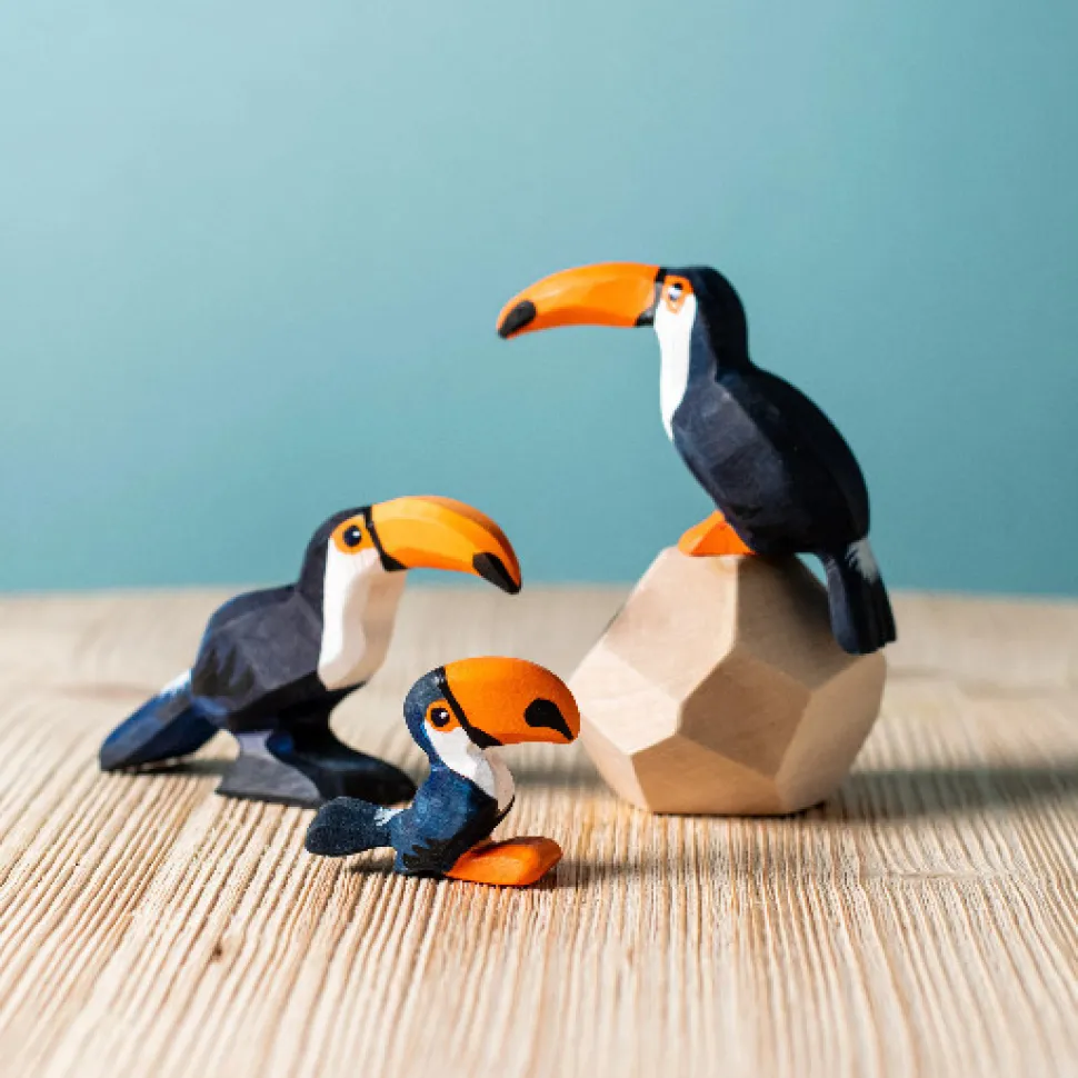 bumbu toys Toekan Familie set 3-delig