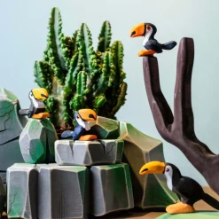 bumbu toys Toekan Familie set 3-delig