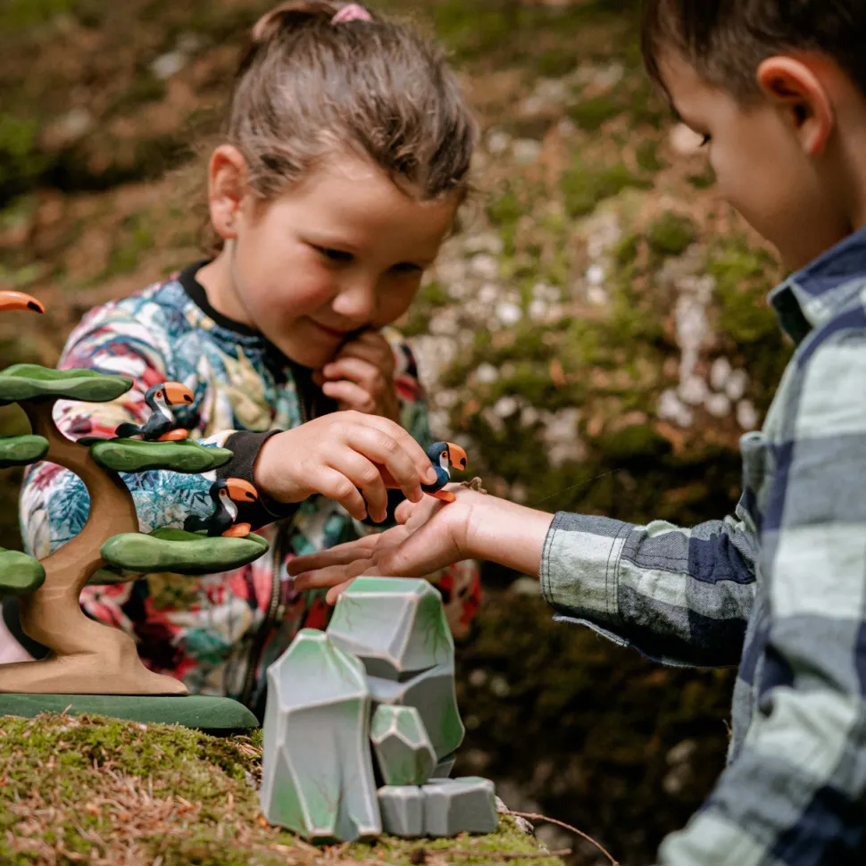 bumbu toys Toekan Familie set 3-delig