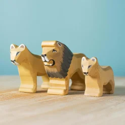 BumbuToys Leeuwen Set 3-delig