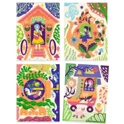 Djeco Scratch Grappige Huizen