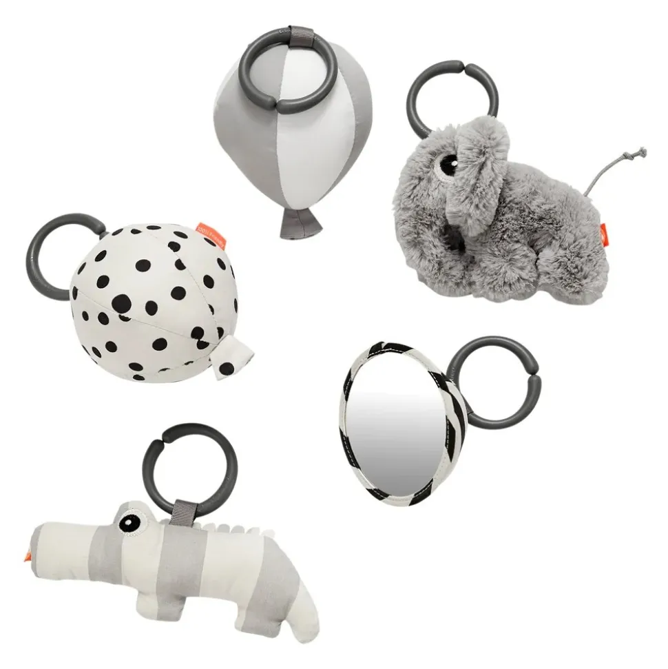 Done by Deer Activiteiten Speelkleed Deer friends Grey