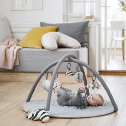 Done by Deer Activiteiten Speelkleed Deer friends Grey