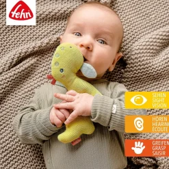 Fehn Grijpfiguur Rammelaar Dino