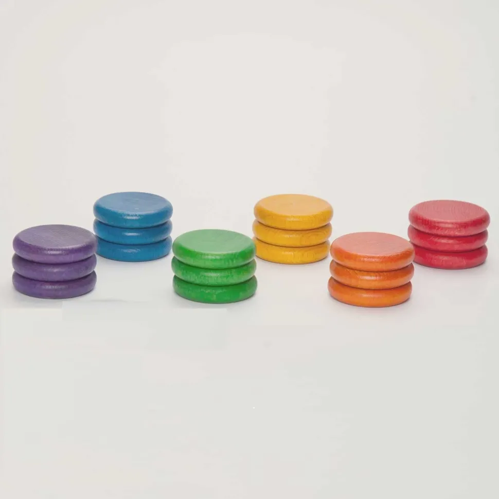 Grapat Coins Houten Munten 18-delig 15-117