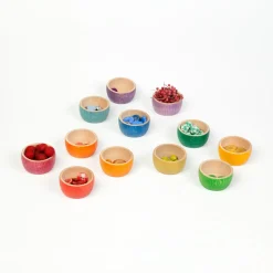 Grapat Houten Bakjes 12-delig 16-138