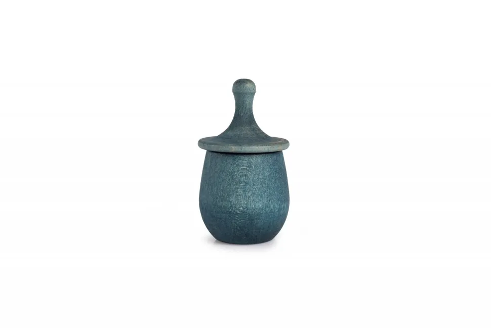 Grapat Little Things Blue Houten Opbergdoosje 21-225