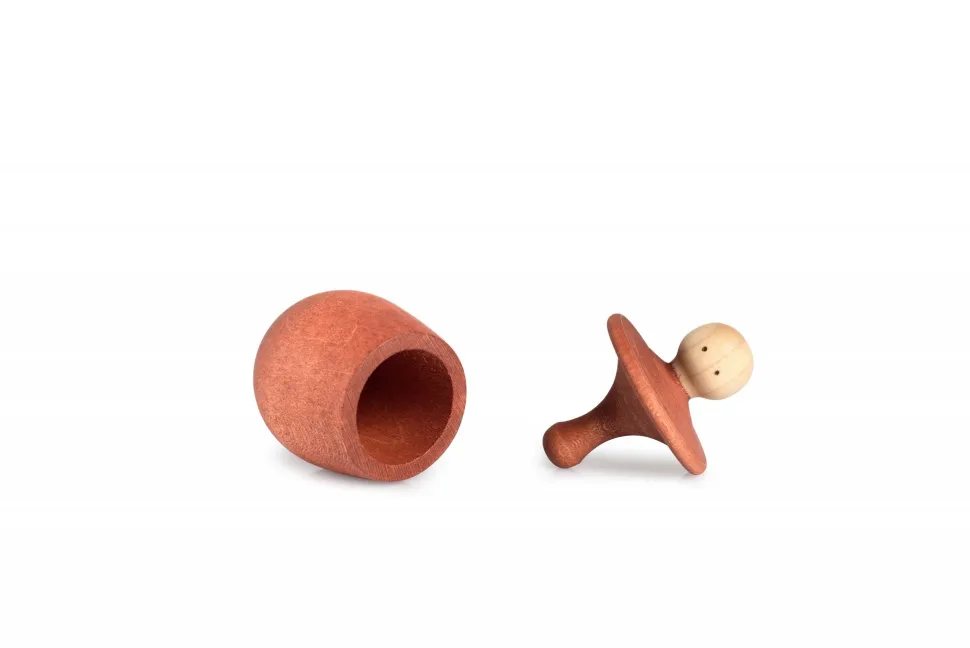 Grapat Little Things Orange Houten Opbergdoosje 21-228