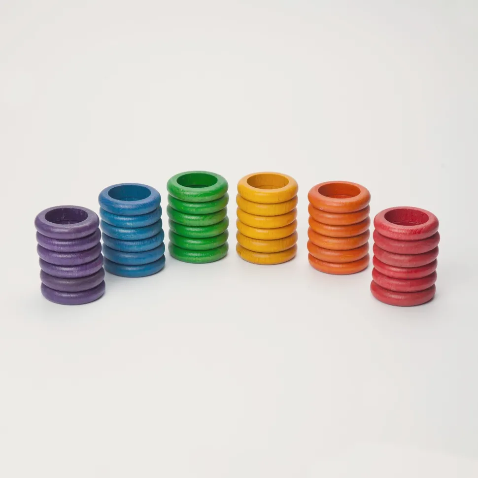 Grapat Rings Houten Ringen 36-delig 15-116