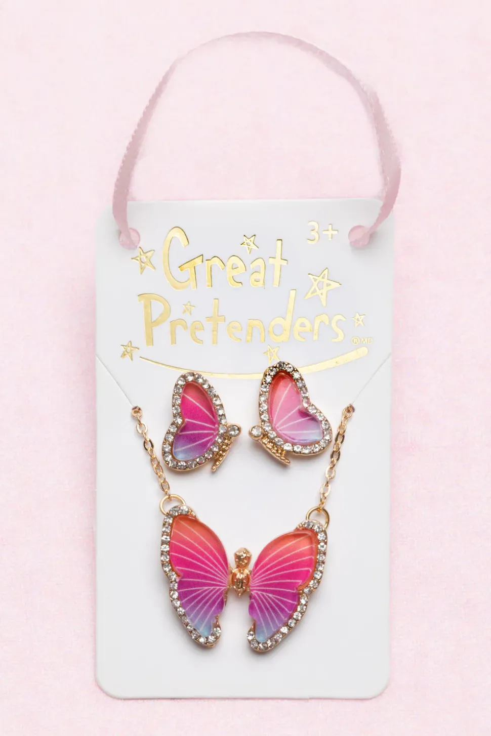 Great Pretenders Sieradenset Butterfly Necklace&Earring
