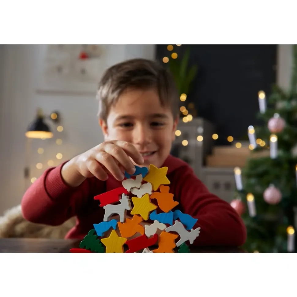 Haba Spel Dier op dier Het Kerststapelspel