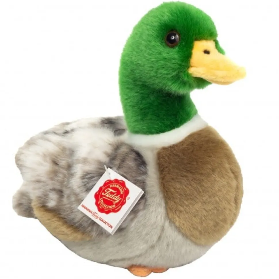 Hermann Teddy Knuffel Wilde Eend 24cm