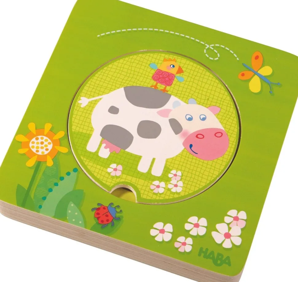 Houten puzzel Boerderijdieren