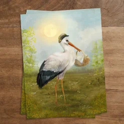 Iris Esther Postkaart Special Delivery