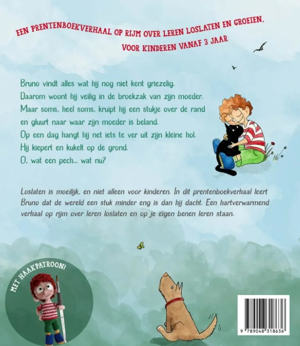 Kleine held op sokken