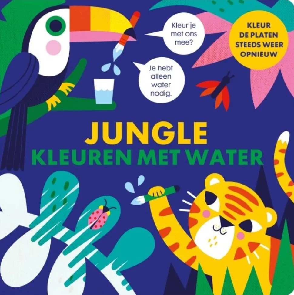 Kleuren met Water Jungle