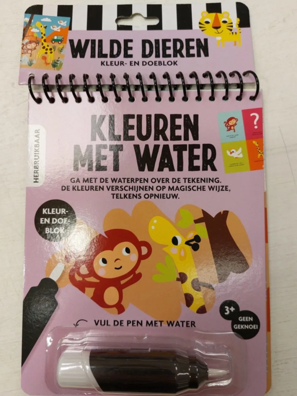 Kleuren met Water Wilde Dieren