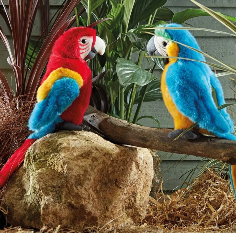 Knuffel Vogel Ara