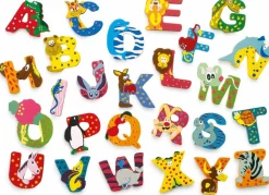 Letter Dieren Hout