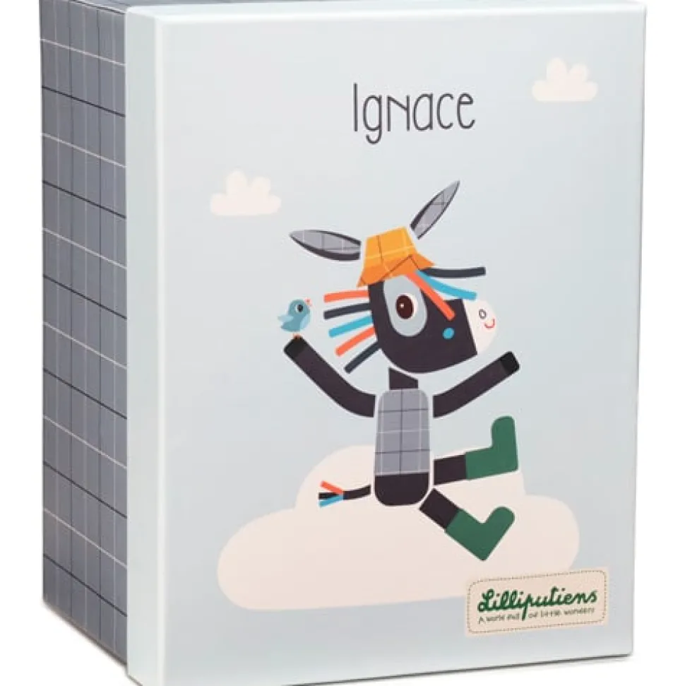 Lilliputiens Knuffel Ezel Ignace