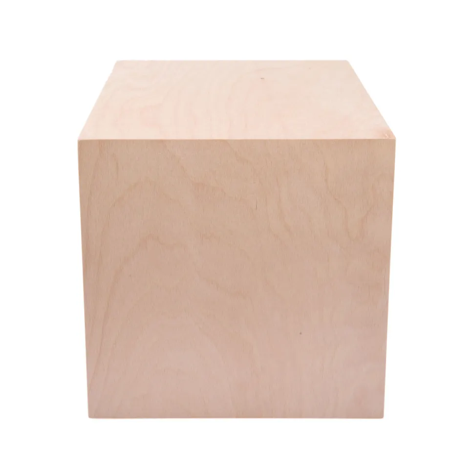 Limundo Kubuslamp Pinguïn Beuken Hout