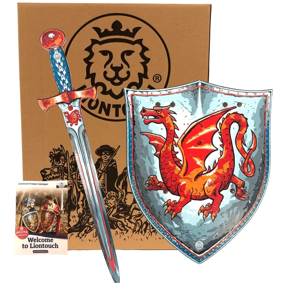 Liontouch Amber Dragon Set Zwaard en Schild