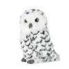 Living Nature Knuffel Sneeuwuil met Draaiend Hoofd