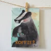 Lotte Drouen Ansichtkaart Koffie
