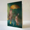 Lotte Drouen Wenskaart Dansen in de Regen