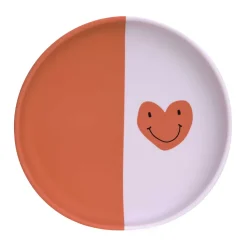 Lässig Kinderbord Siliconen Happy Rascals Hart Lavendel