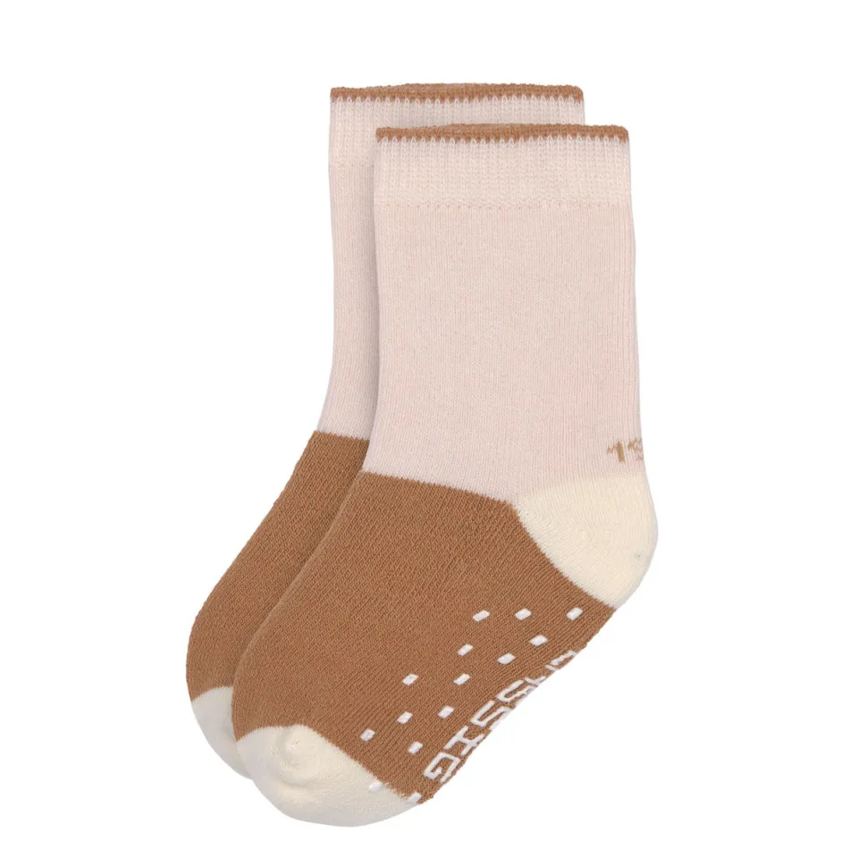 Lässig Kindersokjes V-Master Anti-Slip Powder Pink Caramel Set 2-delig