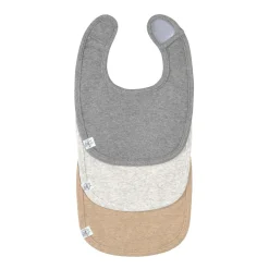 Lässig Newborn Slab GOTS Dark Grey/Light Grey/Nature
