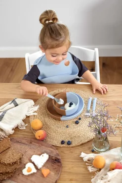 Lässig Siliconen Slab Happy Rascals Smile Sky Blue