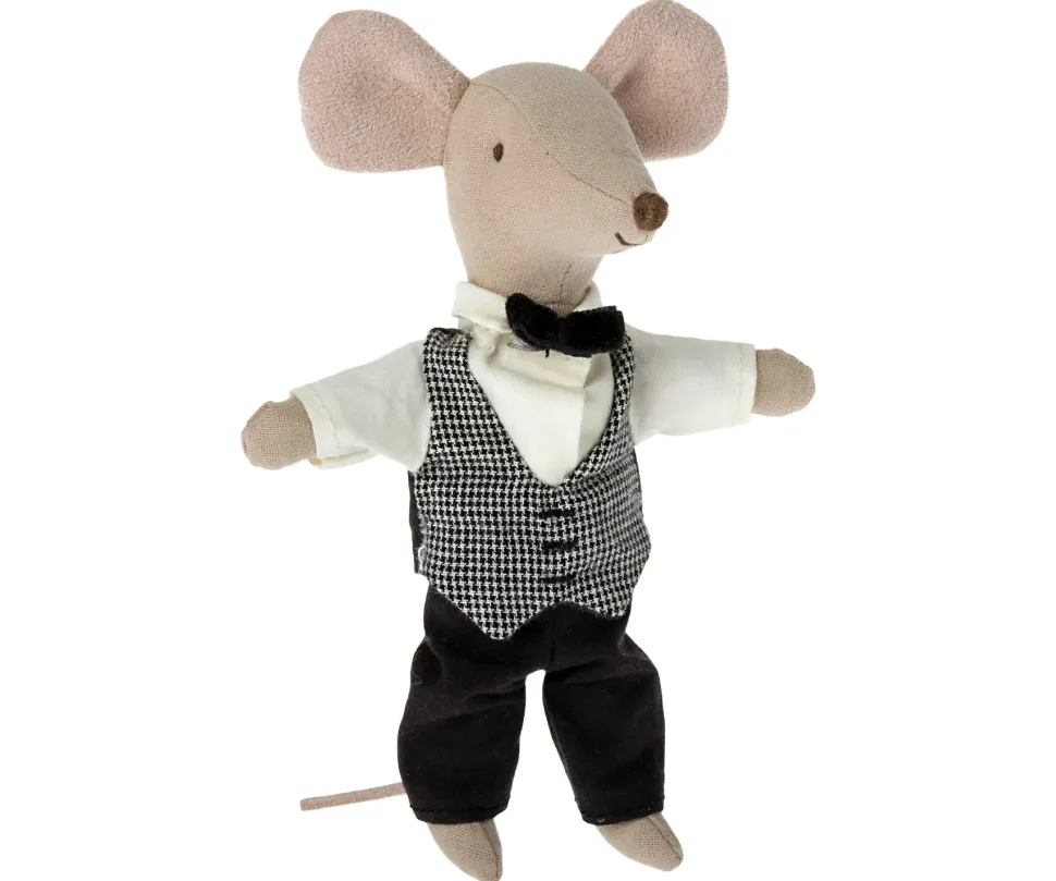 Maileg Knuffelmuis Ober 15cm