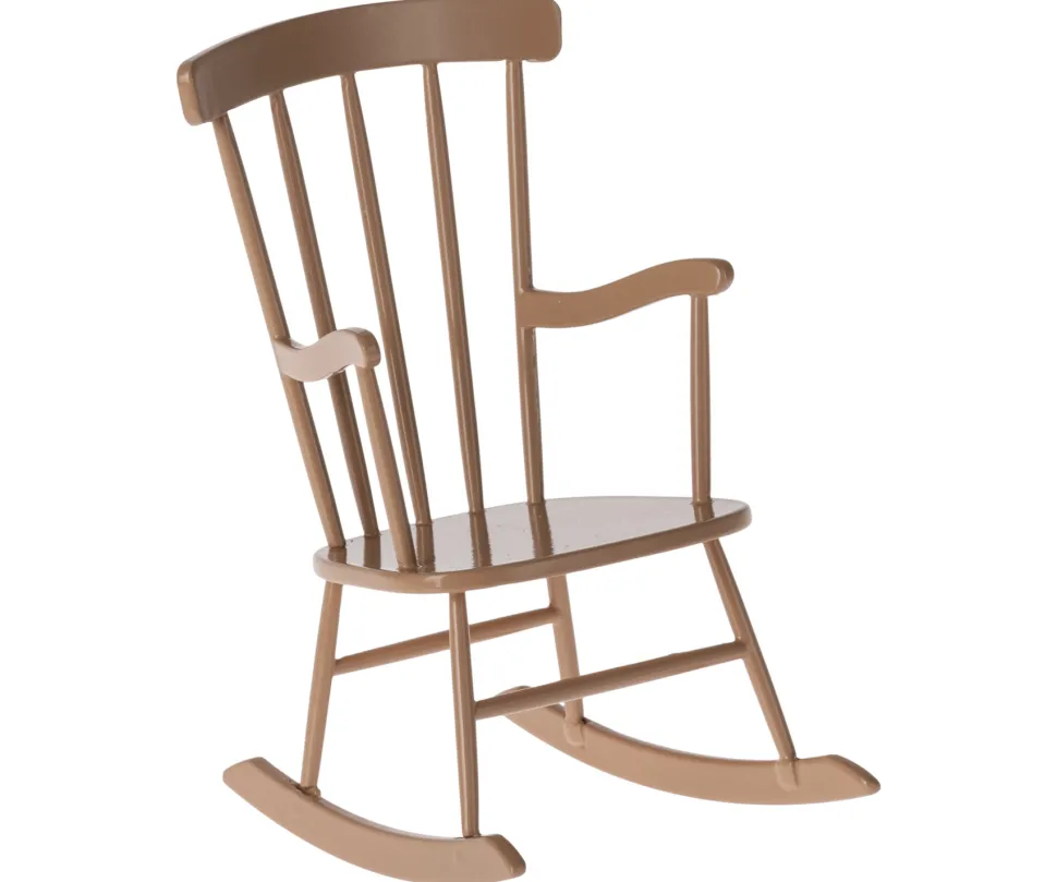 Maileg Schommelstoel Rocking Chair Mini Dark Powder