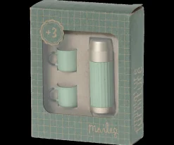 Maileg Thermosfles met 2 Mokken Mint