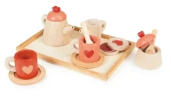 Mentari Theeset met Dienblad Hout
