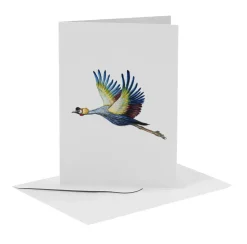 MiesToGo Wenskaart Kraanvogel