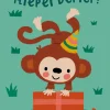 Postkaart Jungle Hieperdepiep (aap)