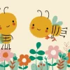 Postkaart Save the bees