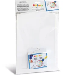 Primo Waskrijt 8 stuks met Grip en Whiteboard