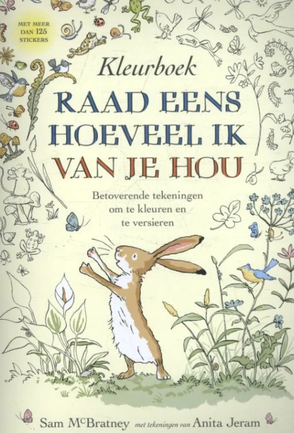 Raad eens hoeveel ik van je hou (kleurboek)