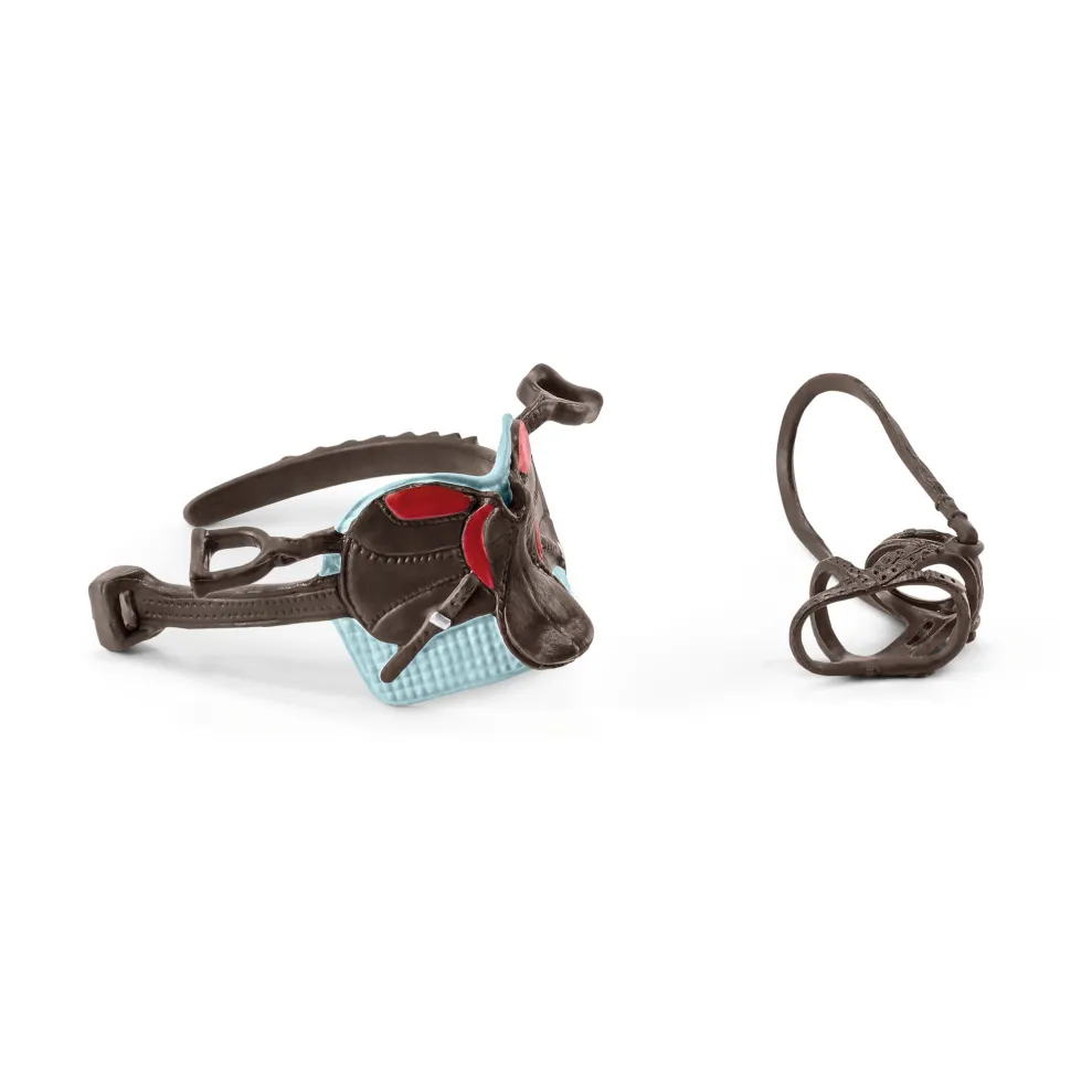 Schleich Zadel en Hoofdstel Horse Club Hanna en Cayenne 42489